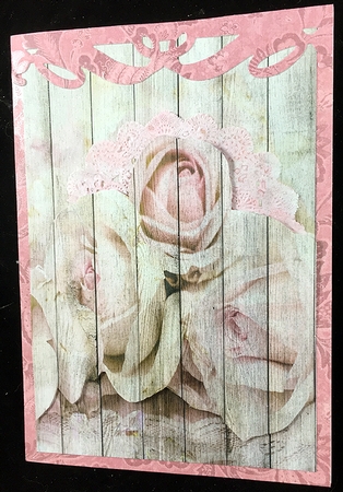 Rosewood Backing Paper 25 by Peggy Stogdill