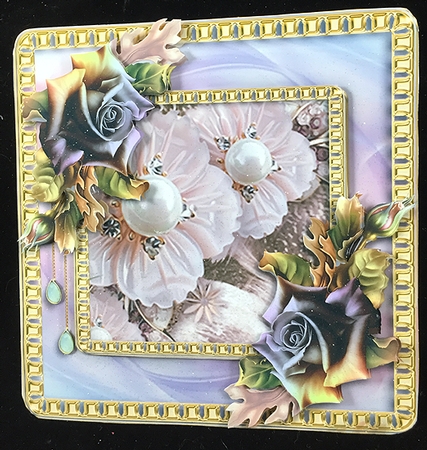 Pastel Posies Hybrid T by Peggy Stogdill