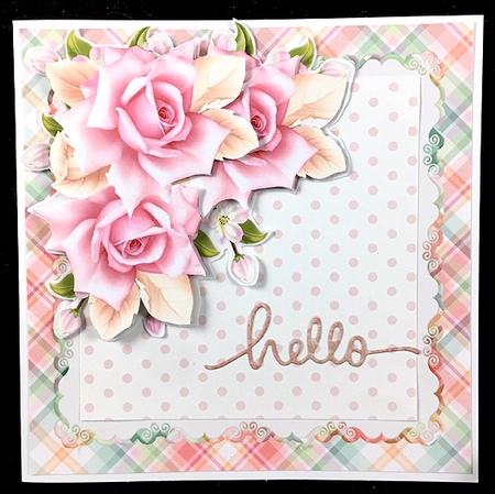 Pink pastel  Roses Step By Step by Peggy Stogdill