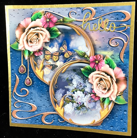 Floral Reflections 1 by Peggy Stogdill