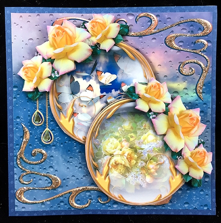 Floral Reflections 12 by Peggy Stogdill
