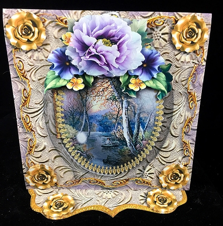 Edwardian Locket multicard 8 by Peggy Stogdill