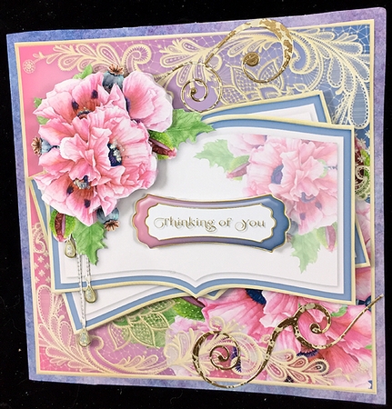 Opulent Pink Poppy Mini Kit by Peggy Stogdill