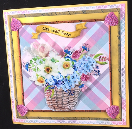 C154-8inchNdecoupageFloral by Peggy Stogdill