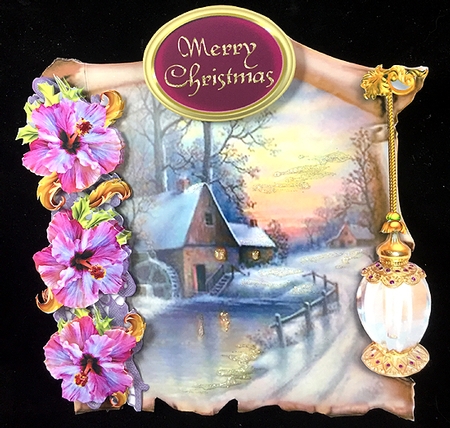 Seasonal Scrolls - 45 by Peggy Stogdill