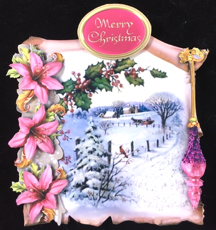 Seasonal Scrolls - 48 by Peggy Stogdill