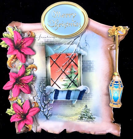 Seasonal Scrolls - 49 by Peggy Stogdill