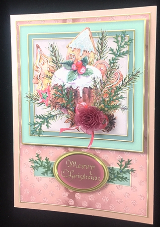 Winter Christmas  Quick card by Peggy Stogdill