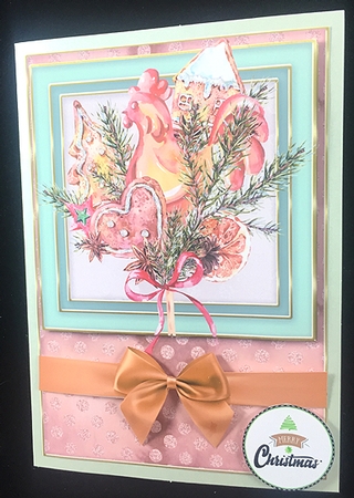 Winter Christmas  Quick card by Peggy Stogdill