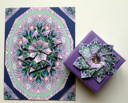 Polygon Topper & Tea Bag Folding Tiles #4 by Peggy Stogdill