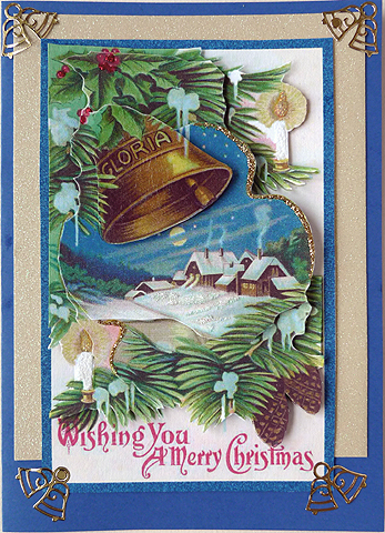 Christmas Scene by Peggy Stogdill