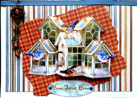 Birdhouses New Home by Peggy Stogdill