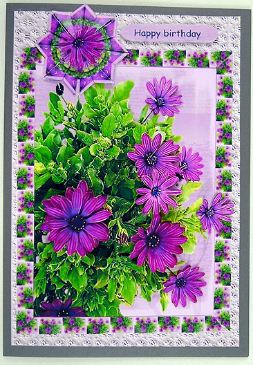 Spanish Daisies, Step by Steps by Peggy Stogdill