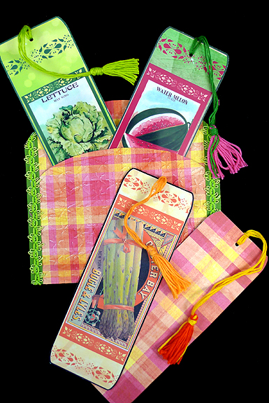 Veggie Bookmarks by Peggy Stogdill