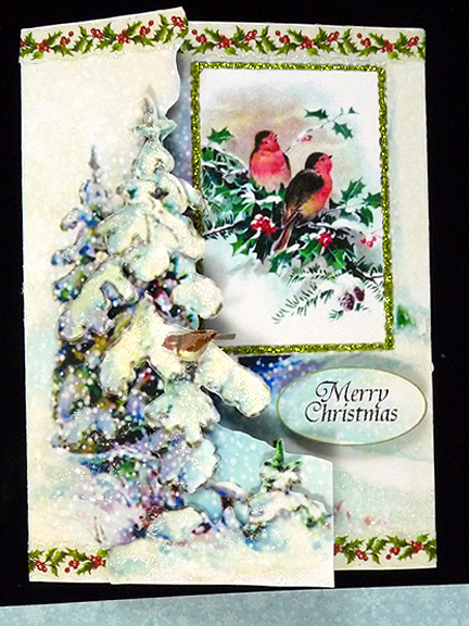 Vintage Winter Scenery (2) by Peggy Stogdill