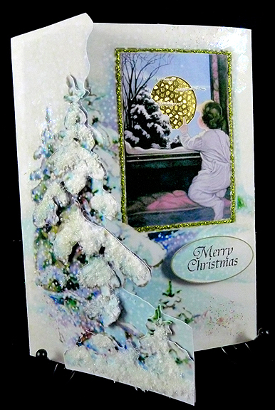 Vintage Winter Scenery (4) by Peggy Stogdill