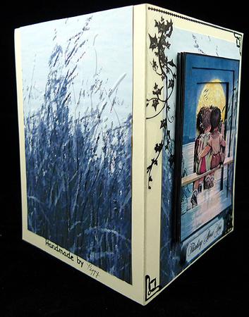 Very Best Friends, Backing and Back of Card by Peggy Stogdill