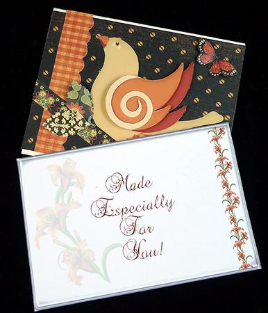 Card Protector Lilies 4x6 Landscape by Peggy Stogdill