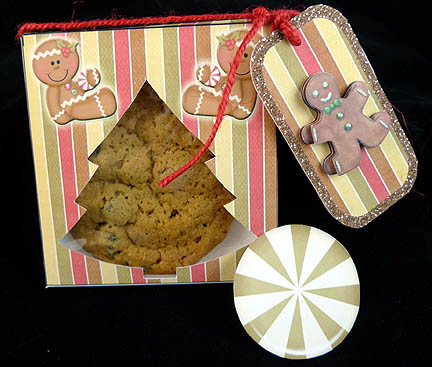 Cookie Pocket - Gingerbread - New & Improved Design by Peggy Stogdill