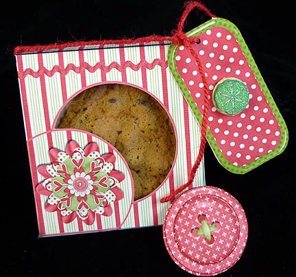 Cookie Pocket - Striped - New & Improved Design by Peggy Stogdill