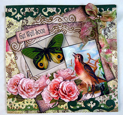 Vintage (bird) Day by Peggy Stogdill