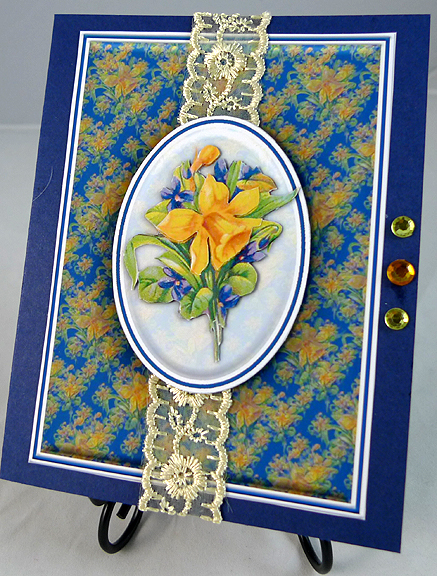 Daffodils Quick Card by Peggy Stogdill