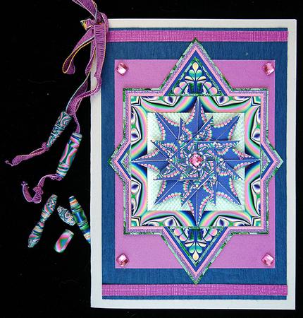 Coordinated Bead Sampler #5 by Peggy Stogdill
