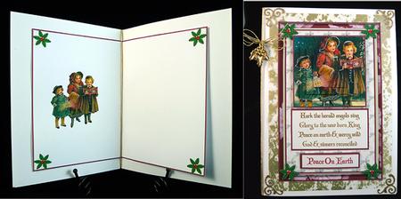 Hark the Angels Insert 1 by Peggy Stogdill