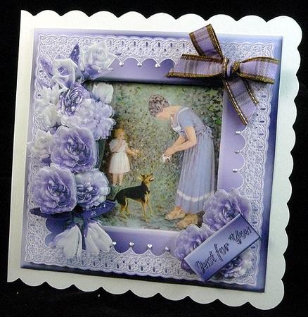 Time for Treats Framed Art Mini Kit by Peggy Stogdill