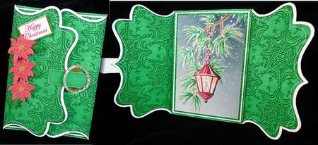 Green Lantern1 Buckle Bracket Mini Card Kit by Peggy Stogdill