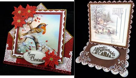 Christmas Variety Sentiment Tags by Peggy Stogdill