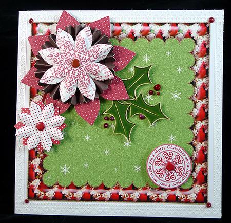 Christmas Blank Card Front 2 by Peggy Stogdill