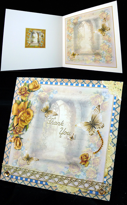 Insert to Compliment Grace and the Yellow Rose by Peggy Stogdill