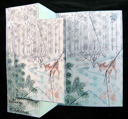 Fold Back Vintage Christmas 2 by Peggy Stogdill