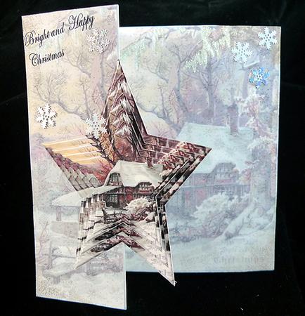 Fold Back Vintage Christmas 4 by Peggy Stogdill