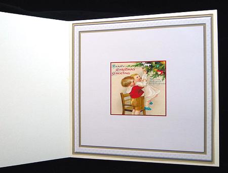 A Hearty Christmas 5' Square Insert 1 by Peggy Stogdill