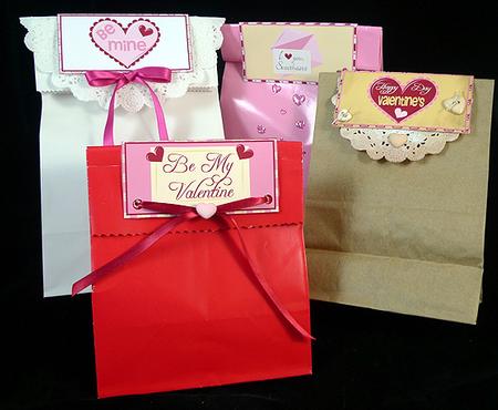 Valentine Bag Toppers by Peggy Stogdill