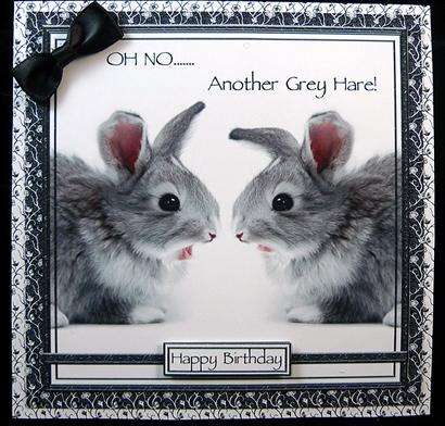 Oh No Another Grey Hare by Peggy Stogdill