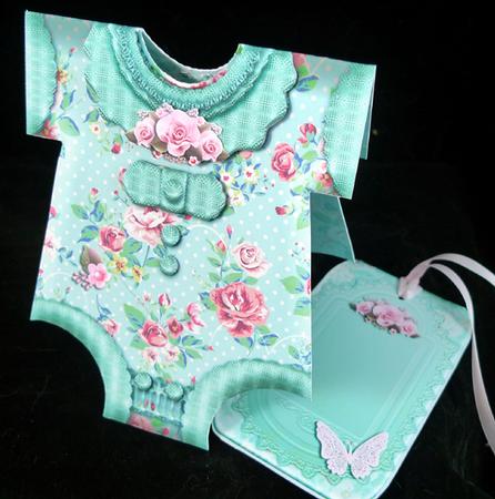 Soft Pastel Silky Baby Romper by Peggy Stogdill