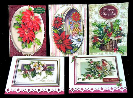 Giant Christmas Decoupage Bumper Kit - 30 Toppers! by Peggy Stogdill