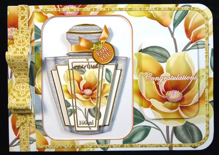 Lemons Magnolia Matching Floral Perfume Mix Sentiment Cards by Peggy Stogdill