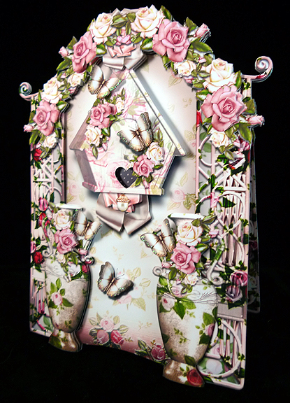 Beautiful Antique Birdhouse by Peggy Stogdill