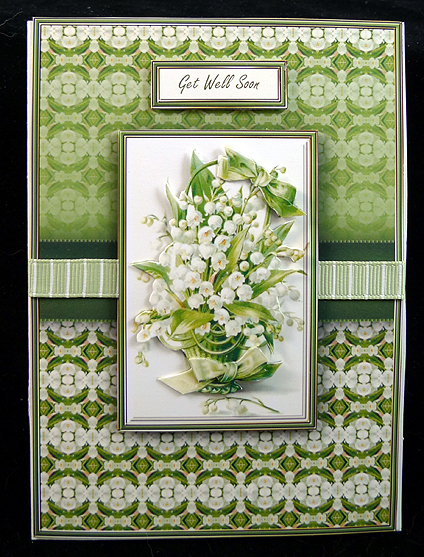 Lily of the Valley Quick Card by Peggy Stogdill