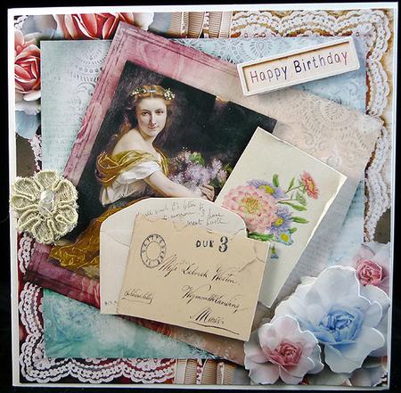All About Flowers Cardtopper with Inlet 130 by Peggy Stogdill