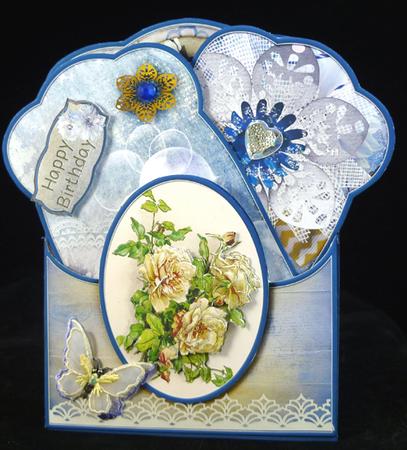 Lovely Card with Tags 159 by Peggy Stogdill