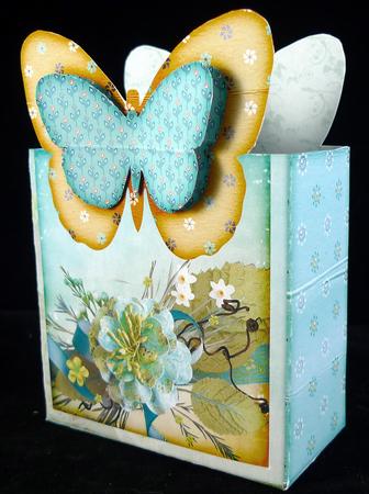 Butterfly - Shape Pinchbag 119 by Peggy Stogdill