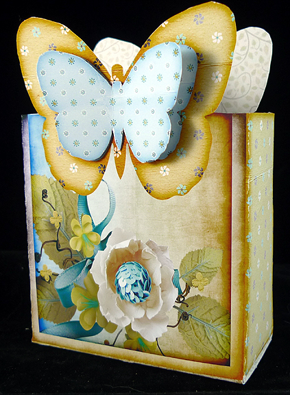 Butterfly - Shape Pinchbag 120 by Peggy Stogdill