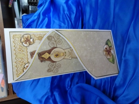 Garden Angel Cascade Sheet by Penni Currie