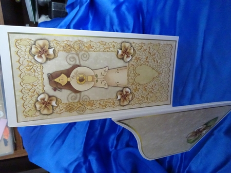 Garden Angel Cascade Sheet by Penni Currie