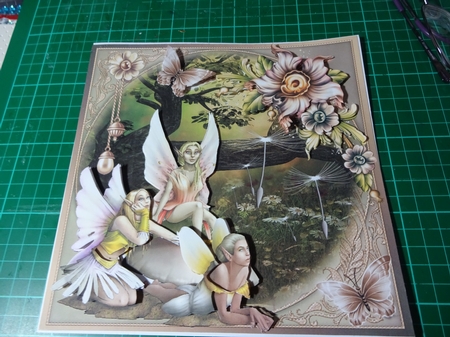 Fairy New Beginnings Card Front Kit by Penni Currie